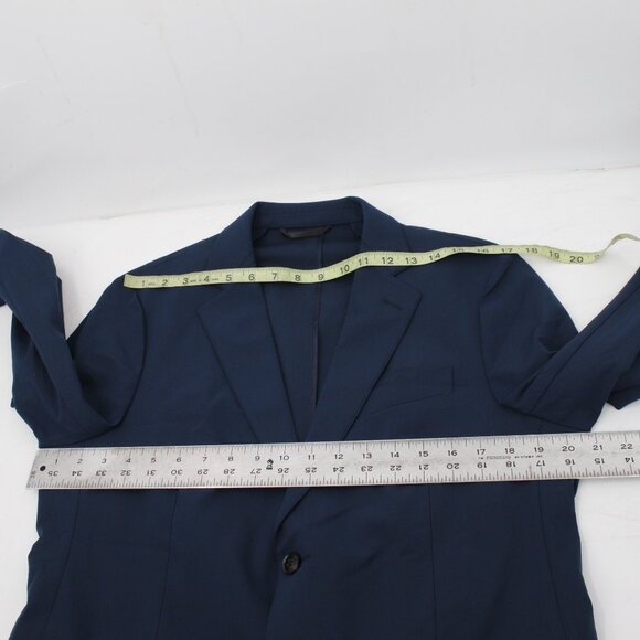 SENE Sport Coat Men’s 40/41 soho Flex Tech Two Button blue performance stretch - Picture 7 of 13